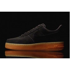 Nike air Force low suede черные